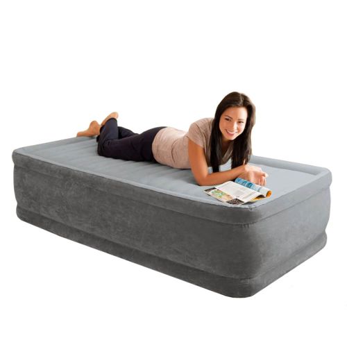 Intex Comfort Plush Elevated - eenpersoons