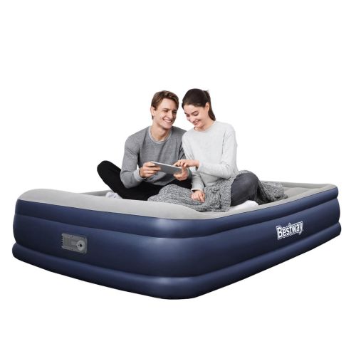 Bestway tweepersoons luchtbed Tritech 38 cm hoog