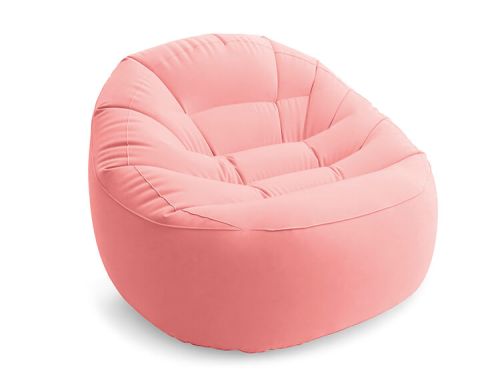 Intex Beanless Bag opblaasbare stoel - Roze TEKST NIET MEER UP2DATE