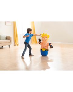 Intex opblaasbare pop blauw
